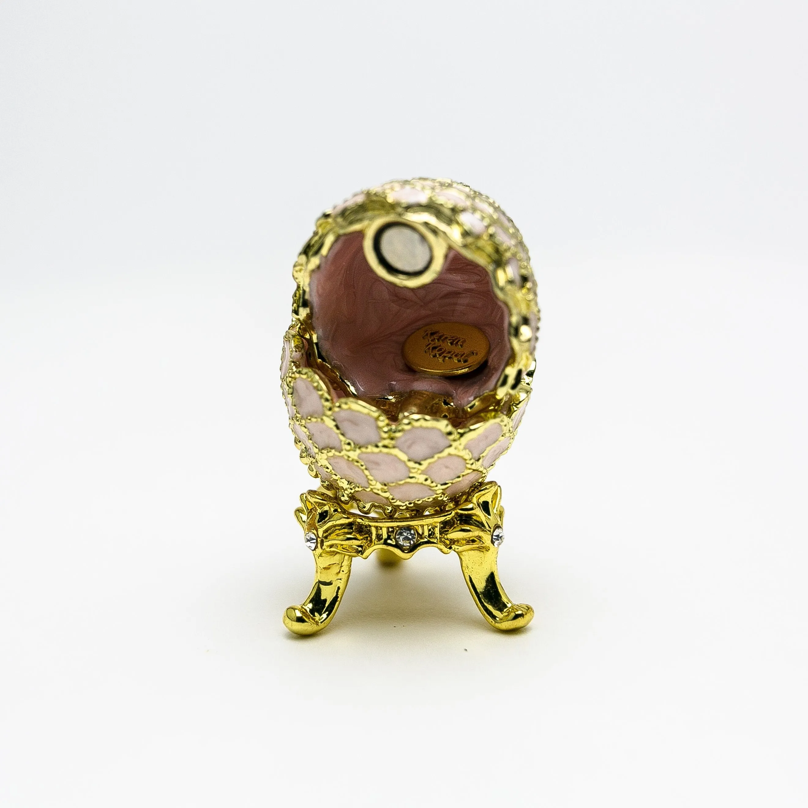 Golden Pink Faberge Egg
