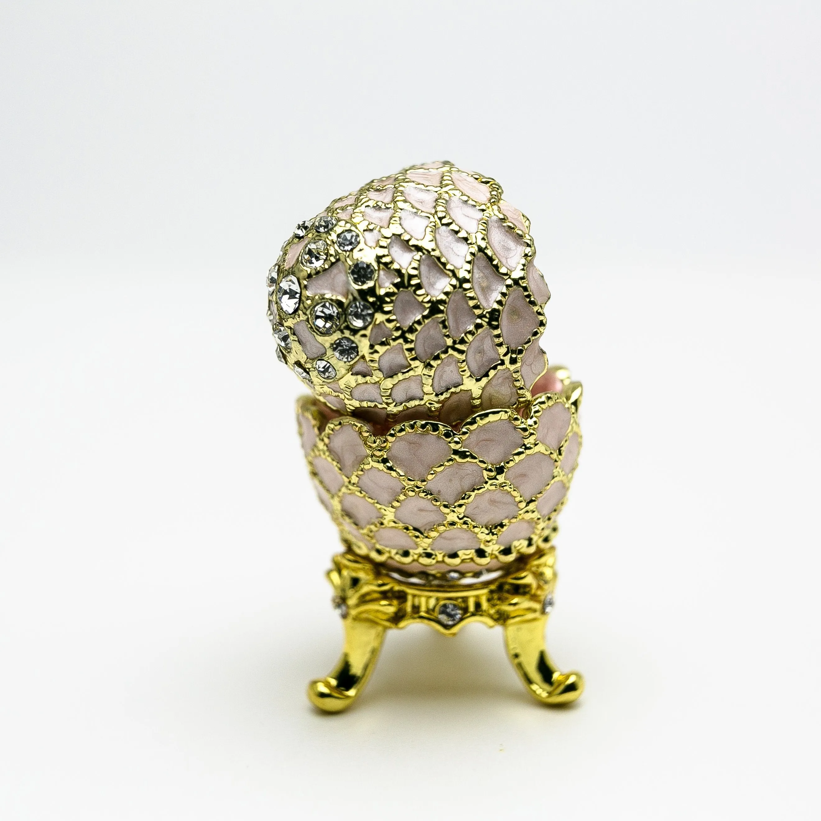 Golden Pink Faberge Egg