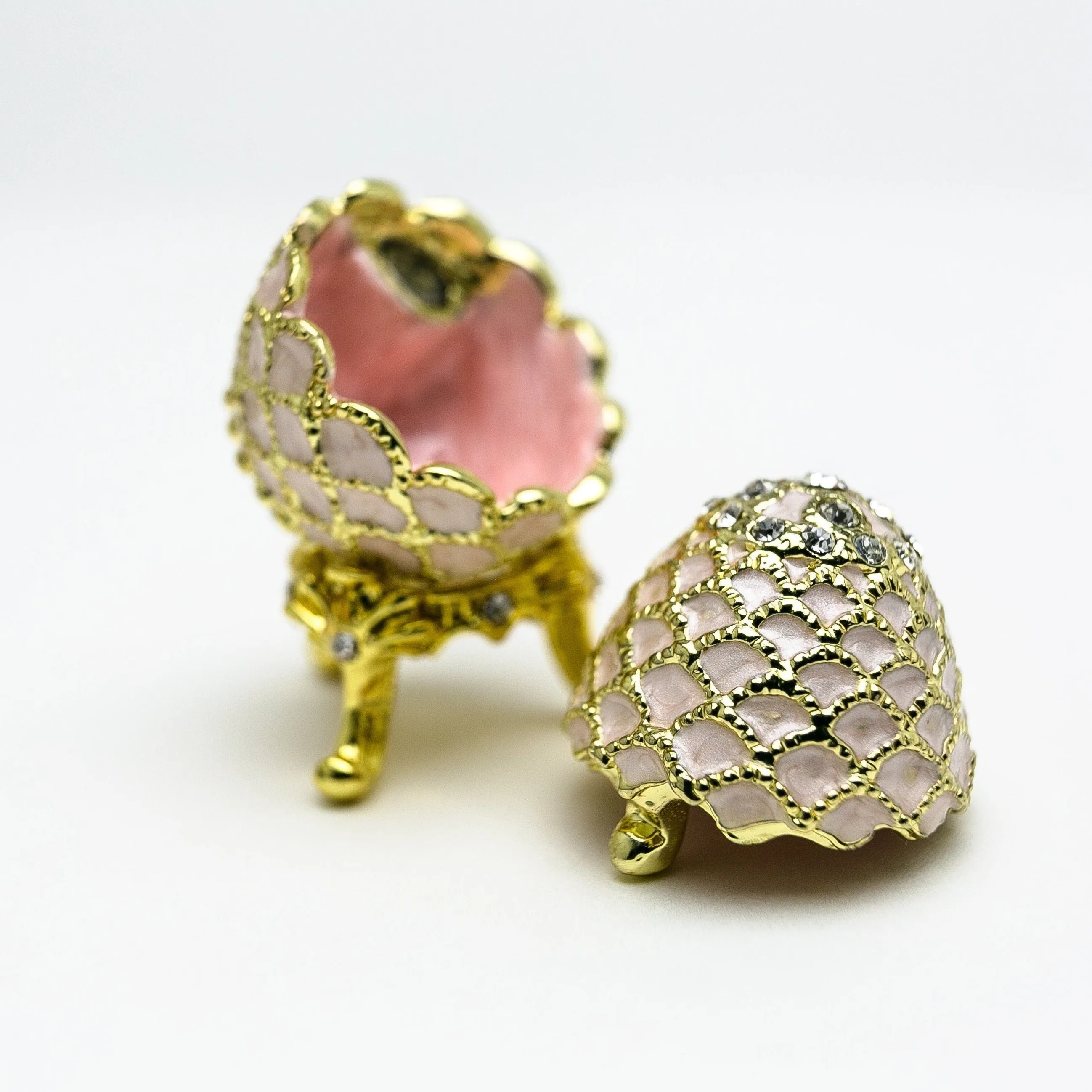 Golden Pink Faberge Egg