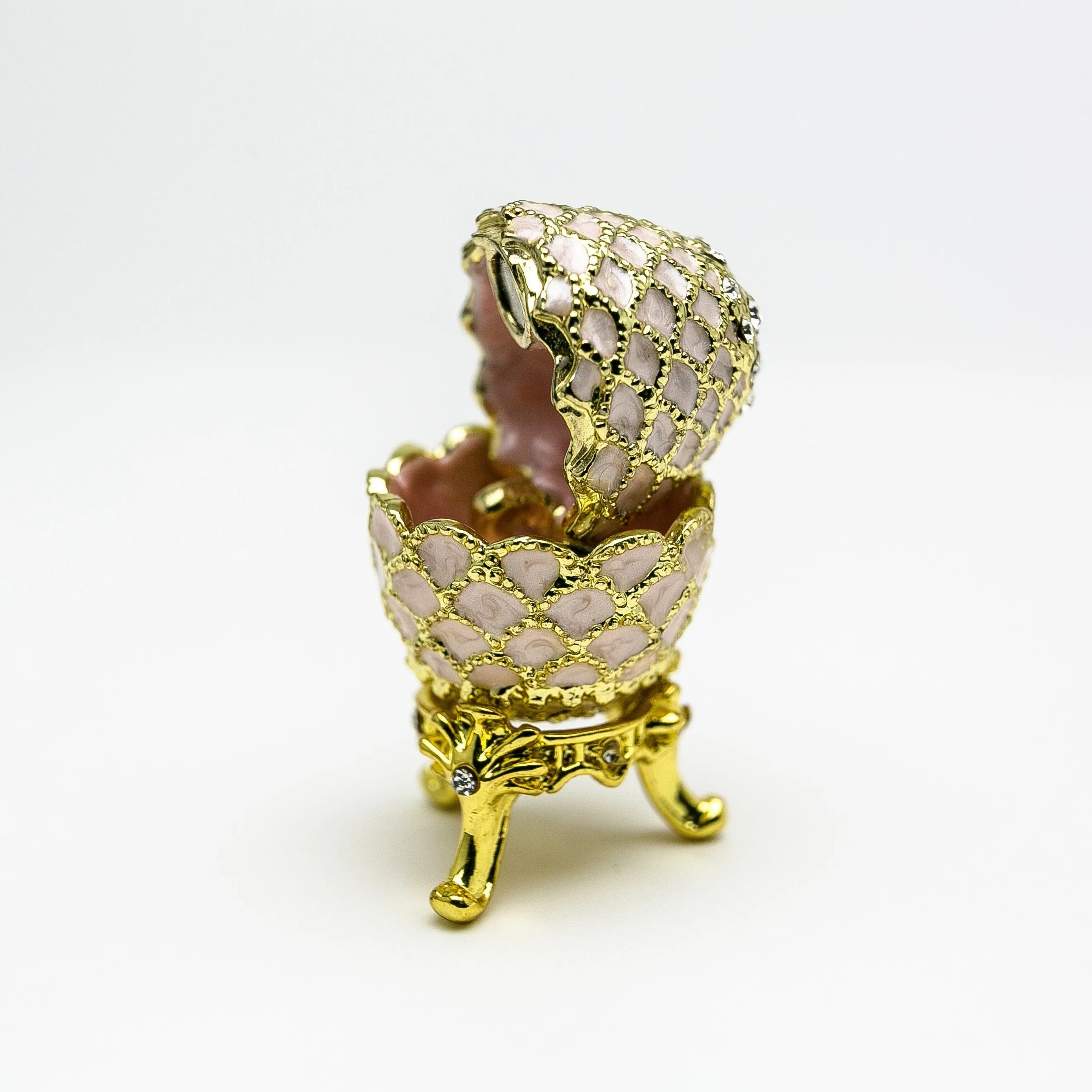 Golden Pink Faberge Egg