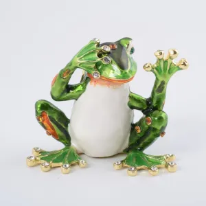 Green Frog See No Evil