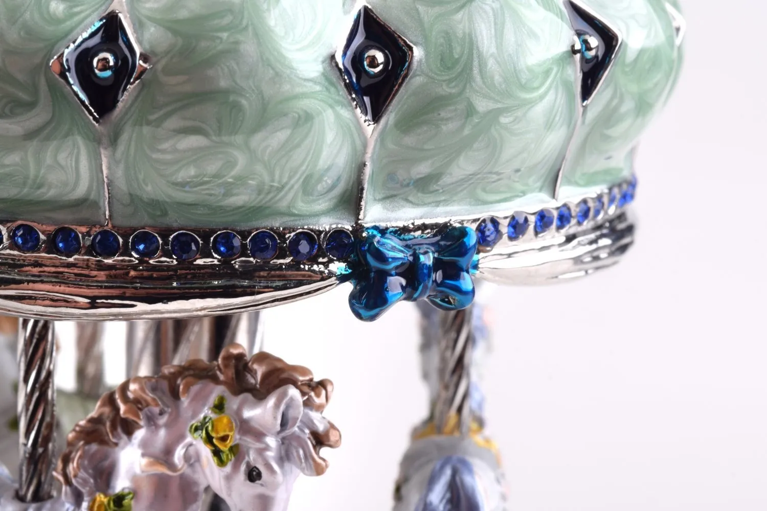 Green Musical Carousel