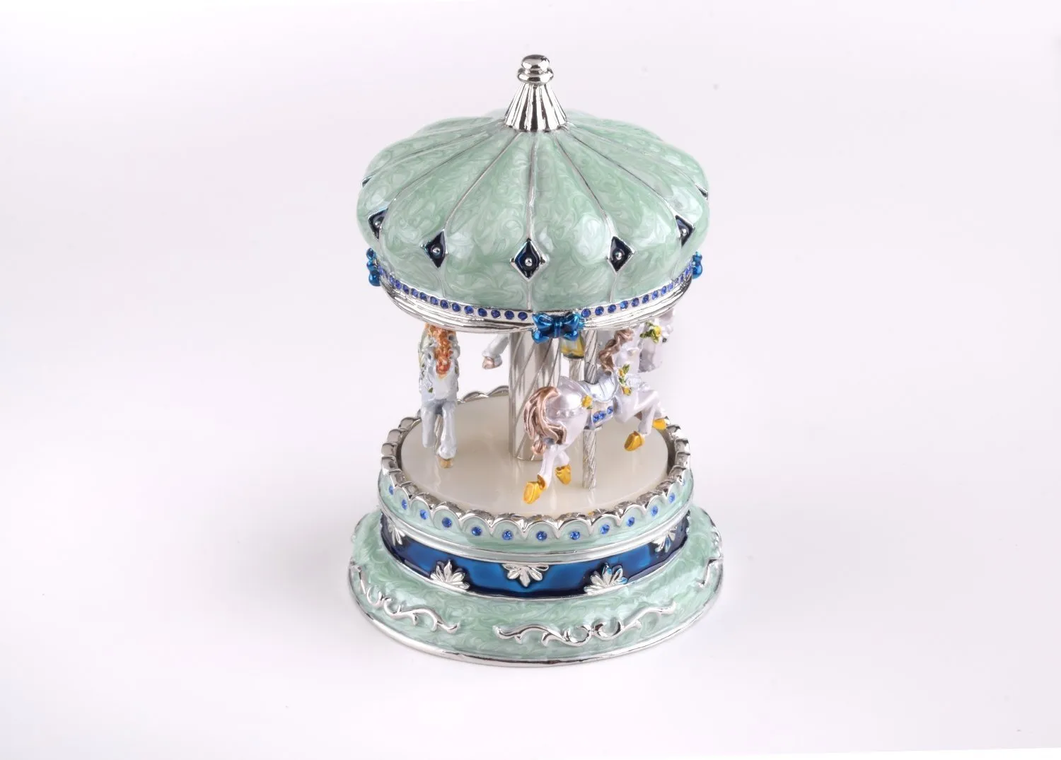 Green Musical Carousel