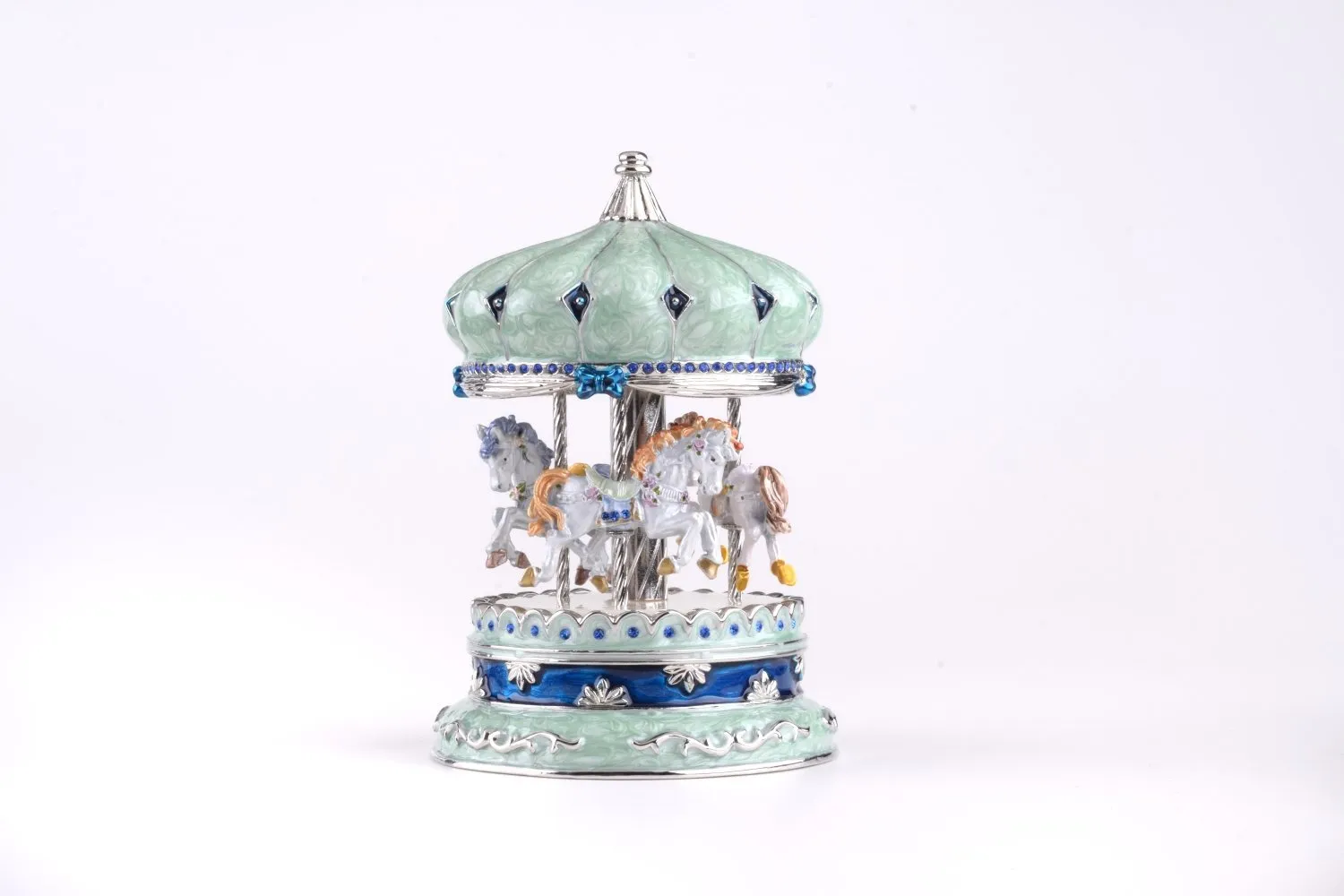 Green Musical Carousel