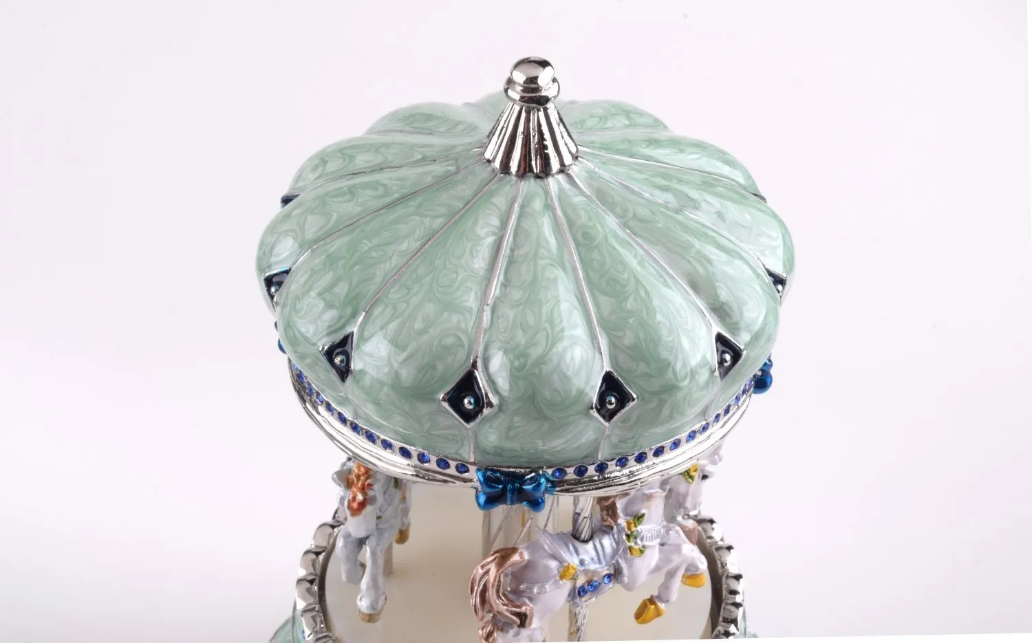 Green Musical Carousel