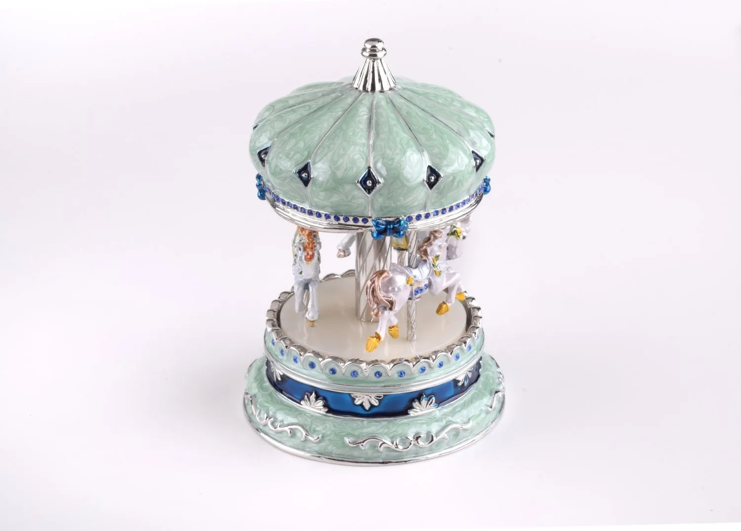 Green Musical Carousel