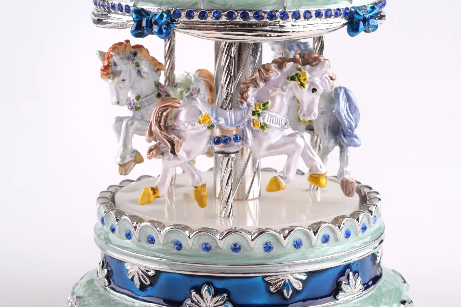 Green Musical Carousel