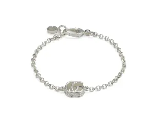 Gucci Silver Marmont GG Bracelet 7.5"