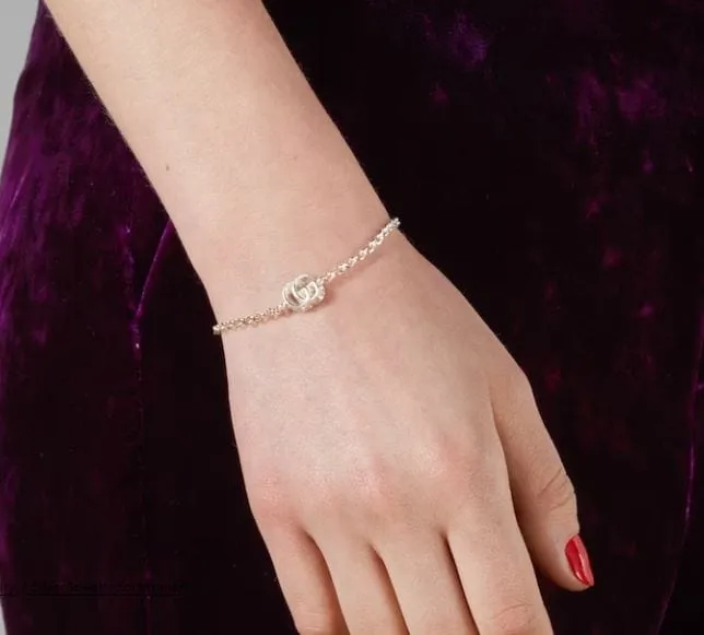 Gucci Silver Marmont GG Bracelet 7.5"