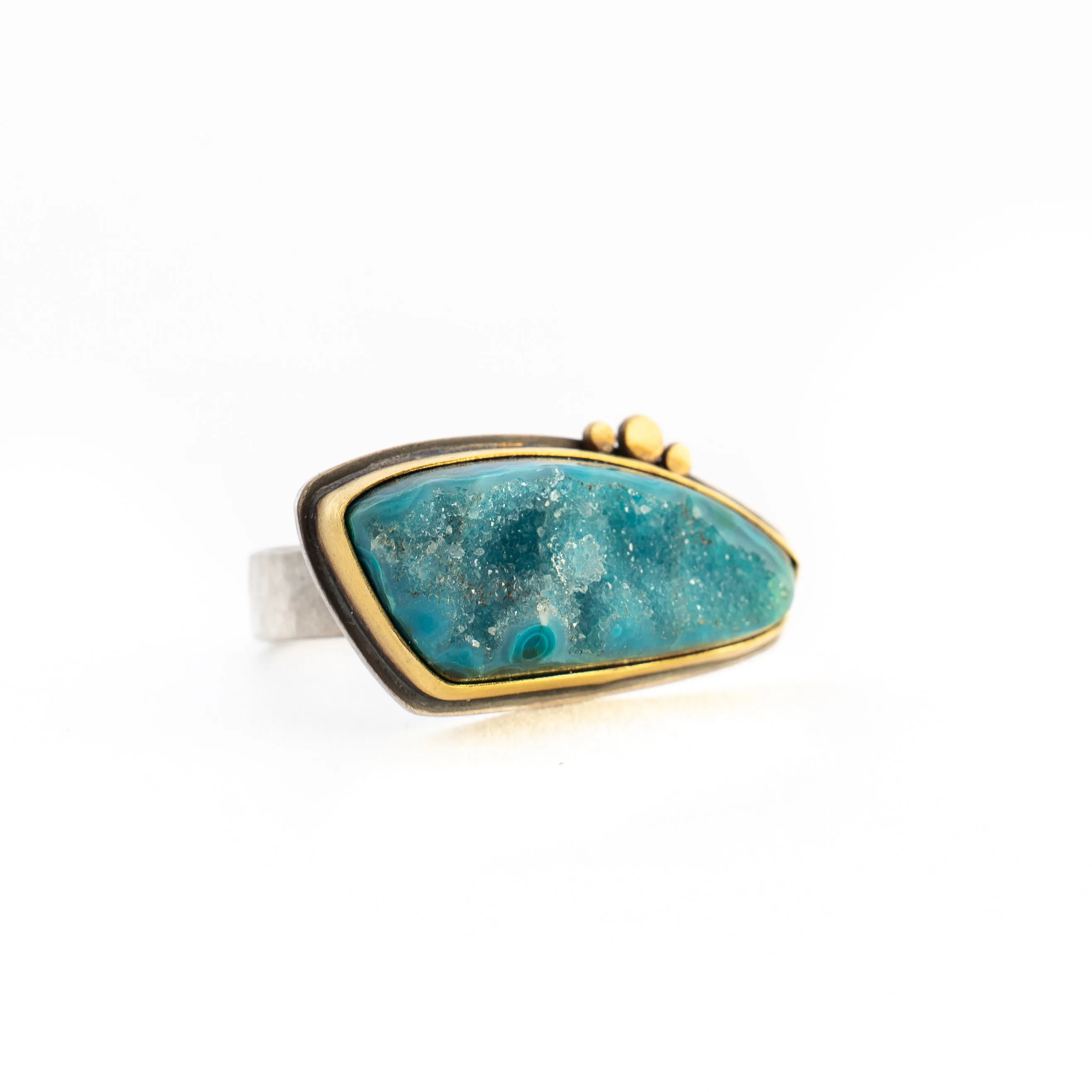 Hemimorphite with 22kt trio