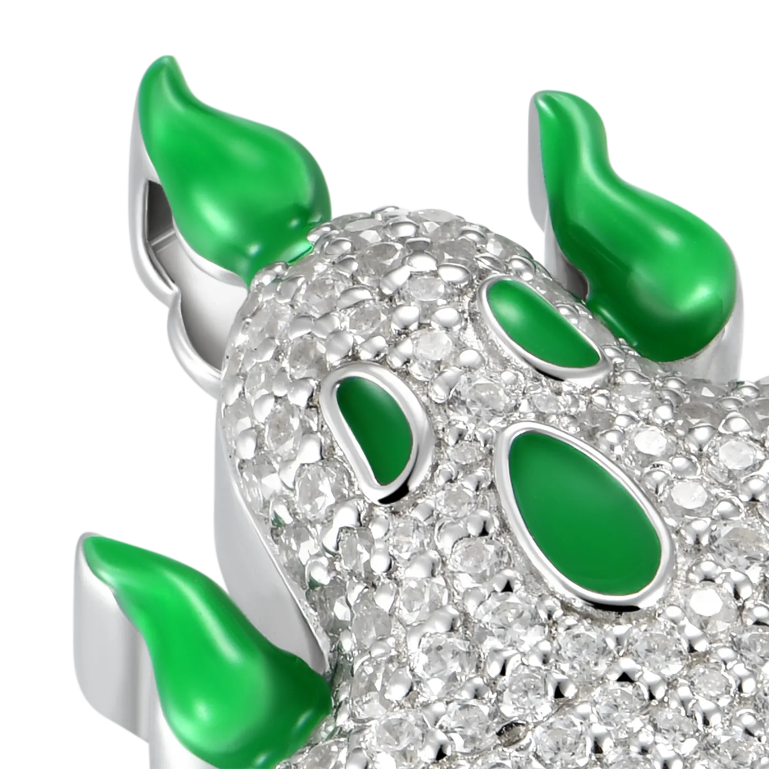 Iced Dripping Ghost Pendants