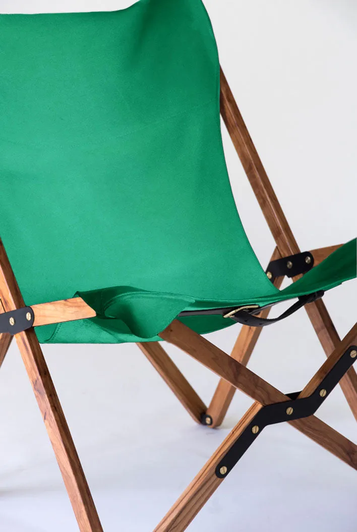 Italian Green Humphrey Chair