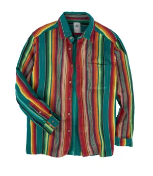 Jade Serape Stripe Shirt