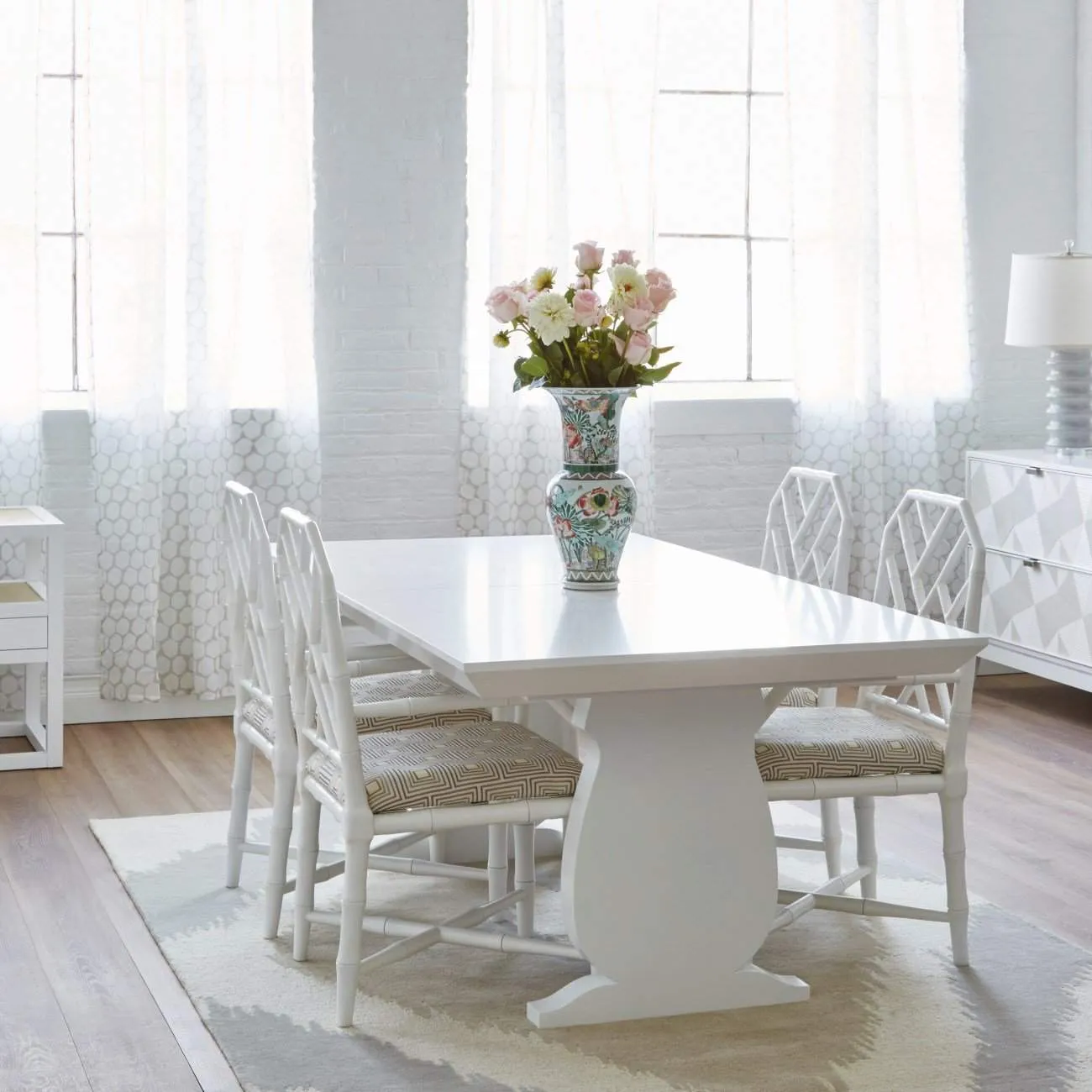 Jardin Side Chair / Eggshell White