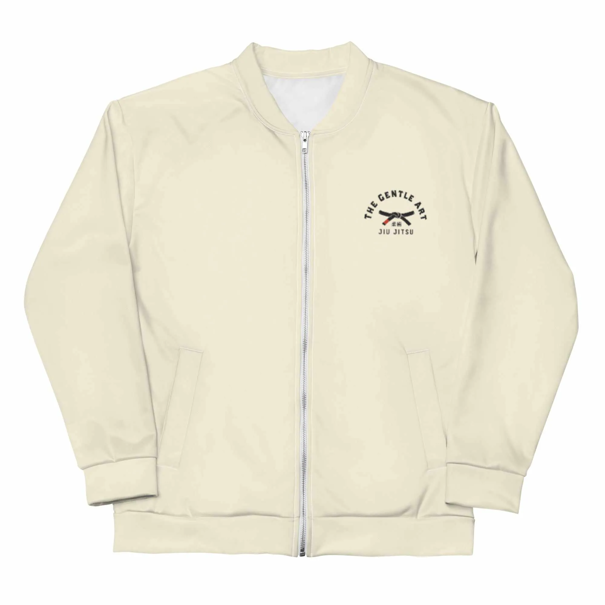 Jiu-Jitsu "Roll 'Till Death" Bomber Jacket (Canvas)