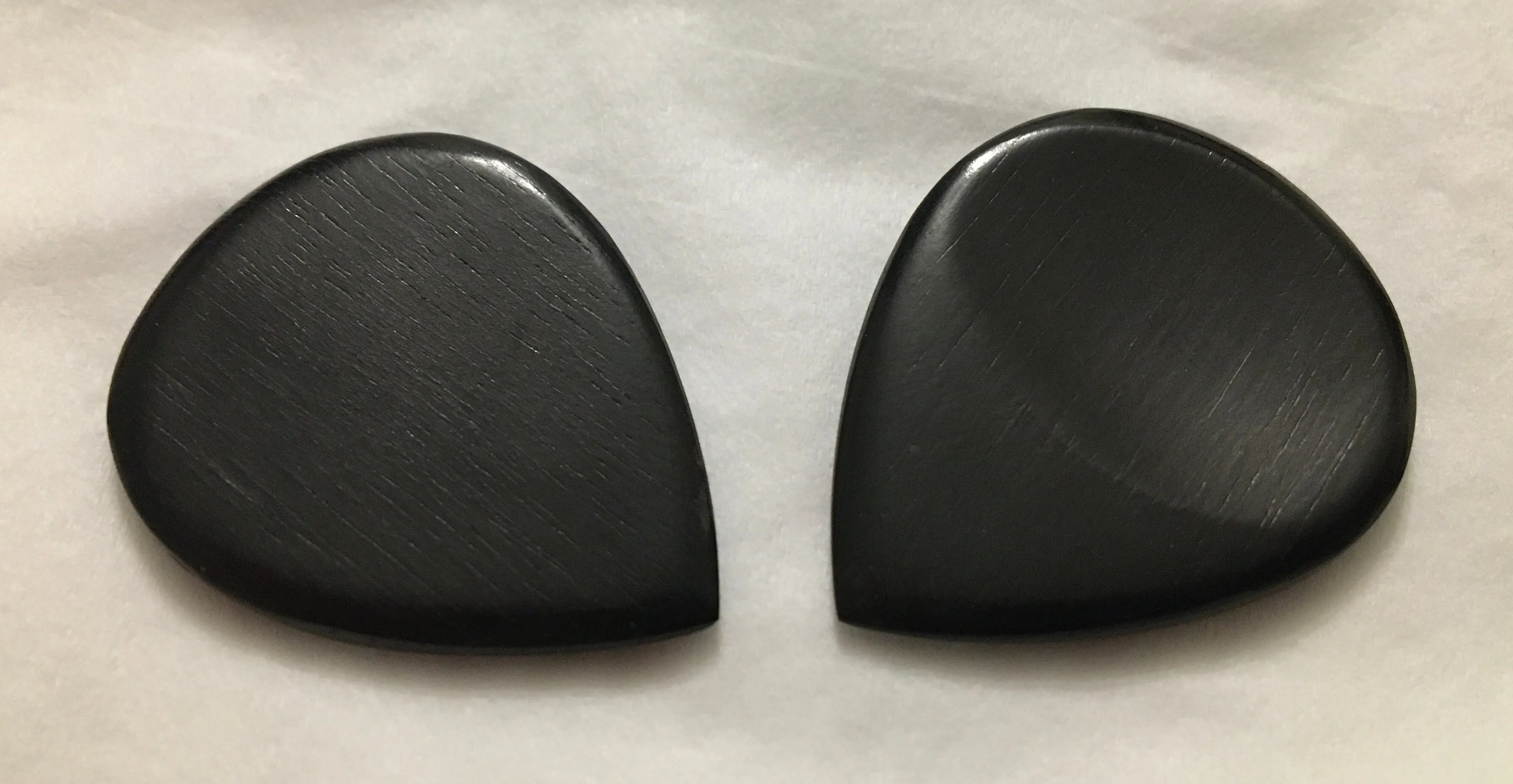 John Pearse® Ebony and Rosewood DIMPLE, SAROD & FLAT PICKS