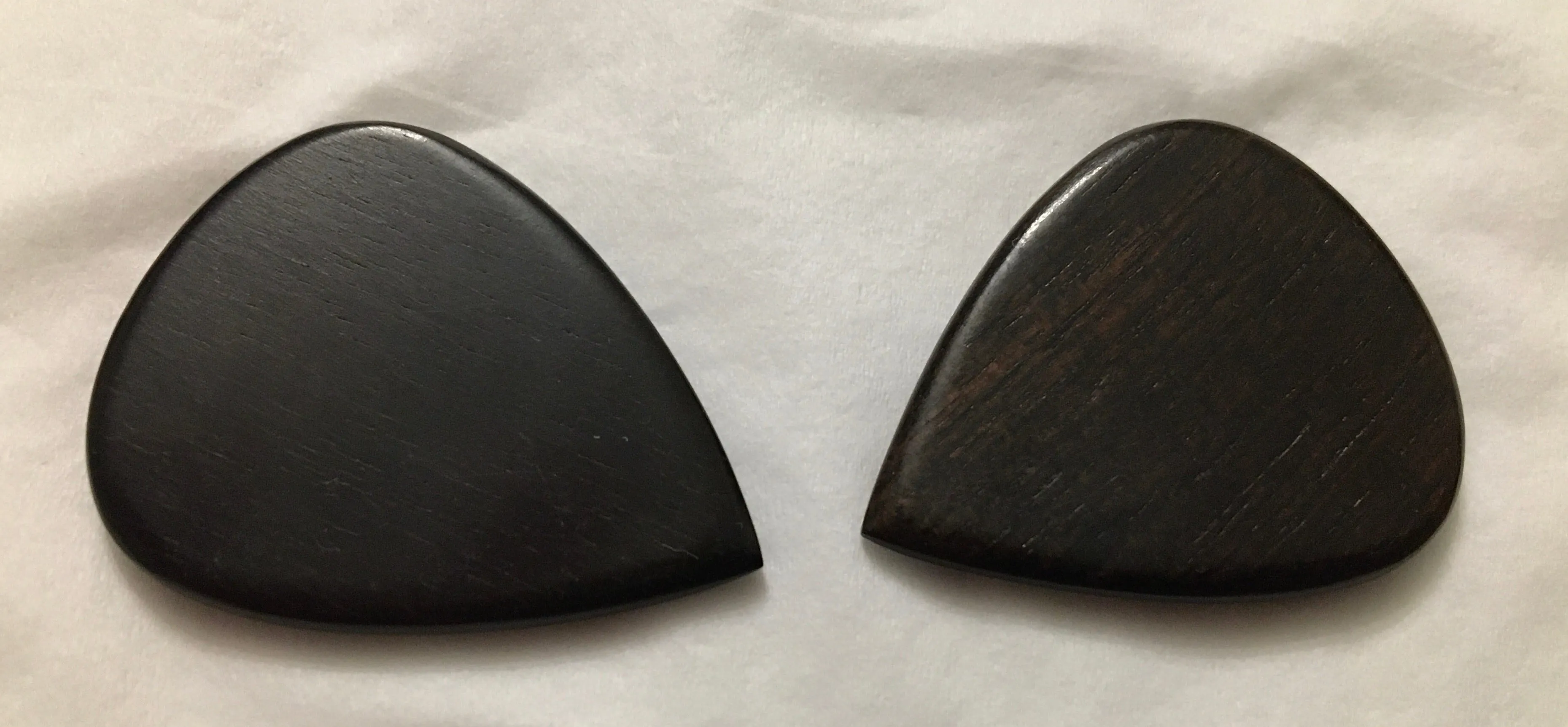 John Pearse® Ebony and Rosewood DIMPLE, SAROD & FLAT PICKS