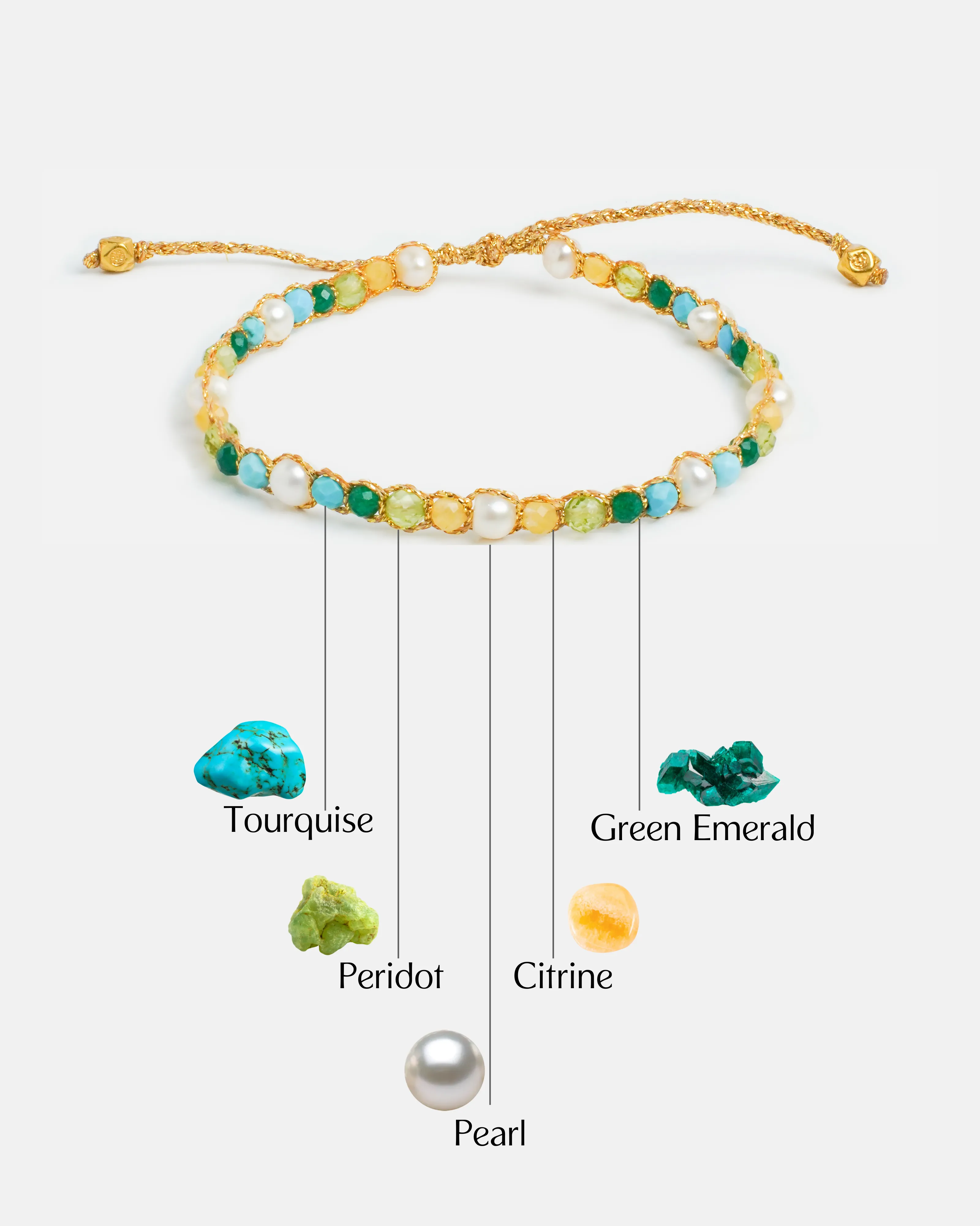 Jupiter Stellar Luminance Bracelet | Gold