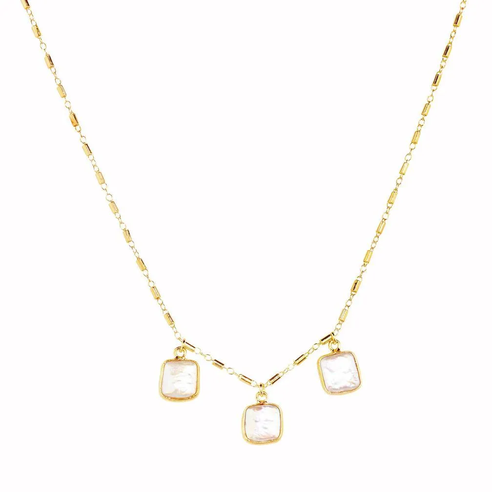 Kalia Triple Pearl Choker