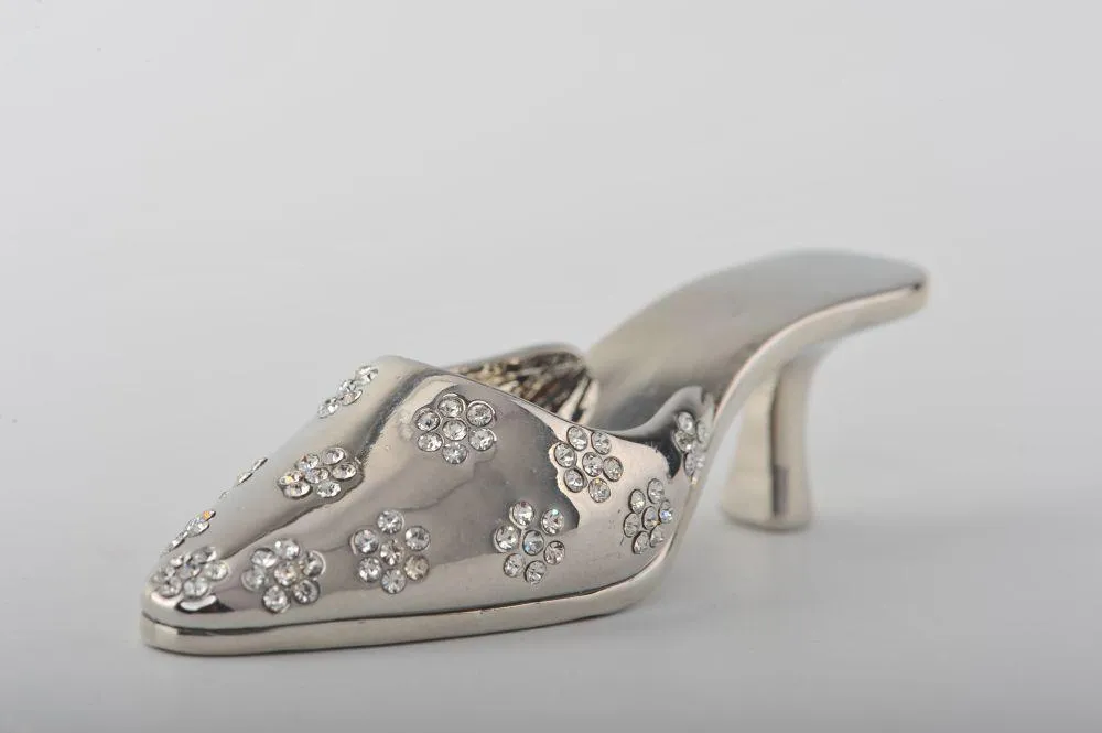 Lady Silver Trinket Shoe