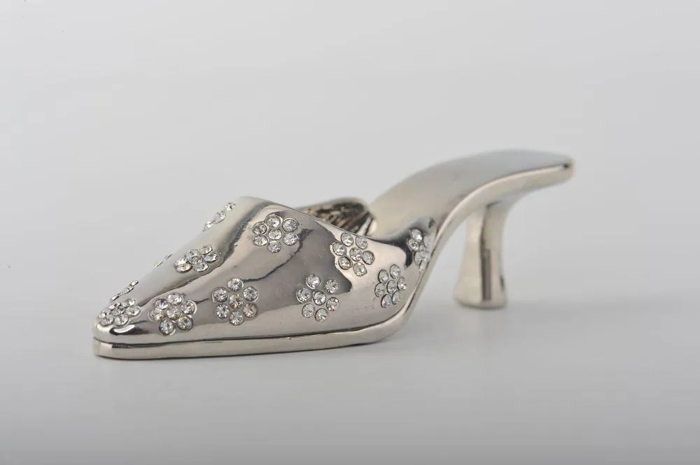 Lady Silver Trinket Shoe