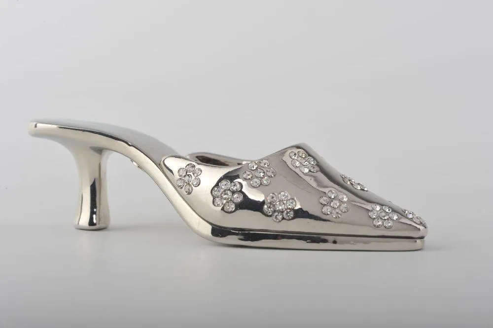 Lady Silver Trinket Shoe