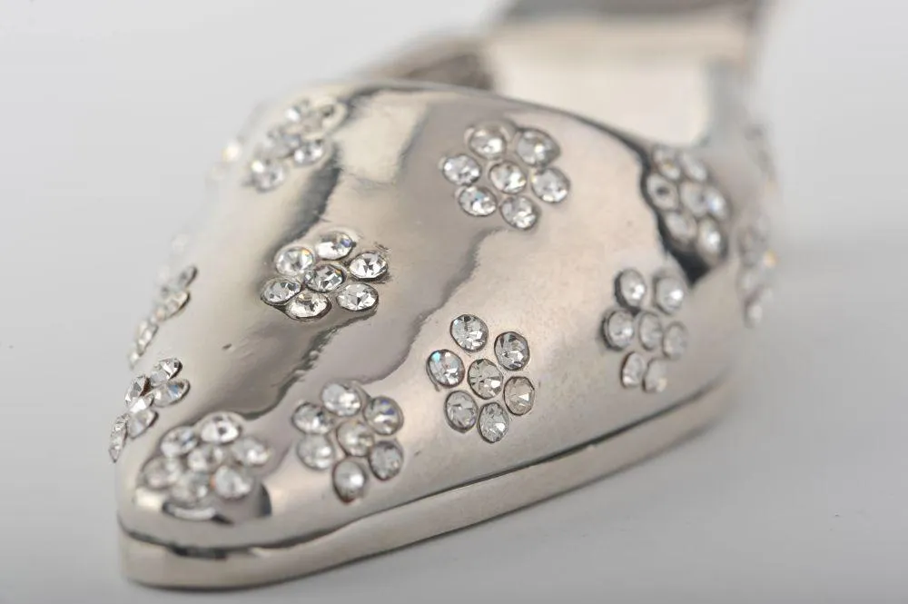 Lady Silver Trinket Shoe