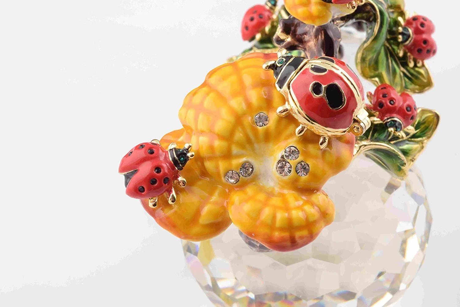 Ladybugs on a Branch