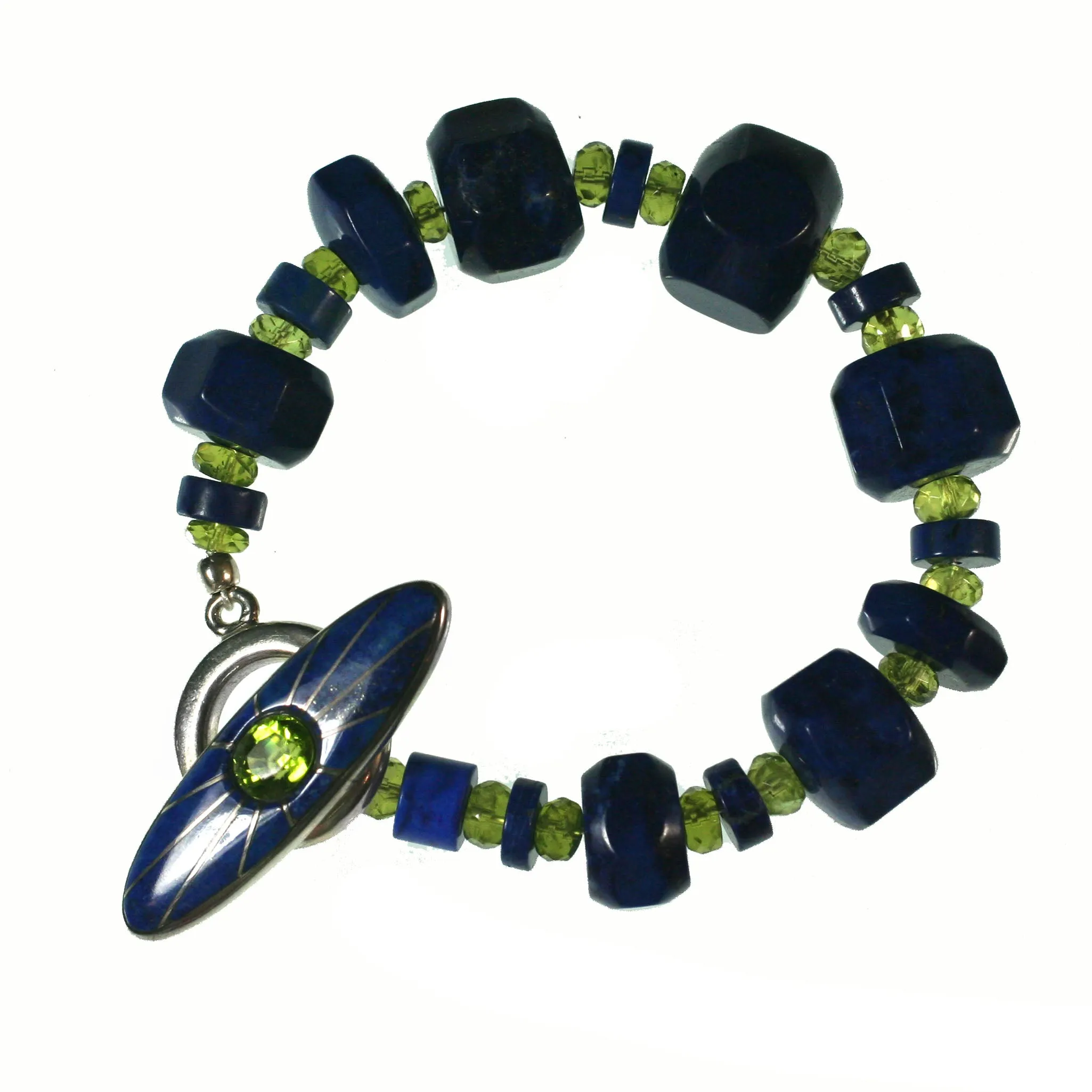Lapis Bead Bracelet