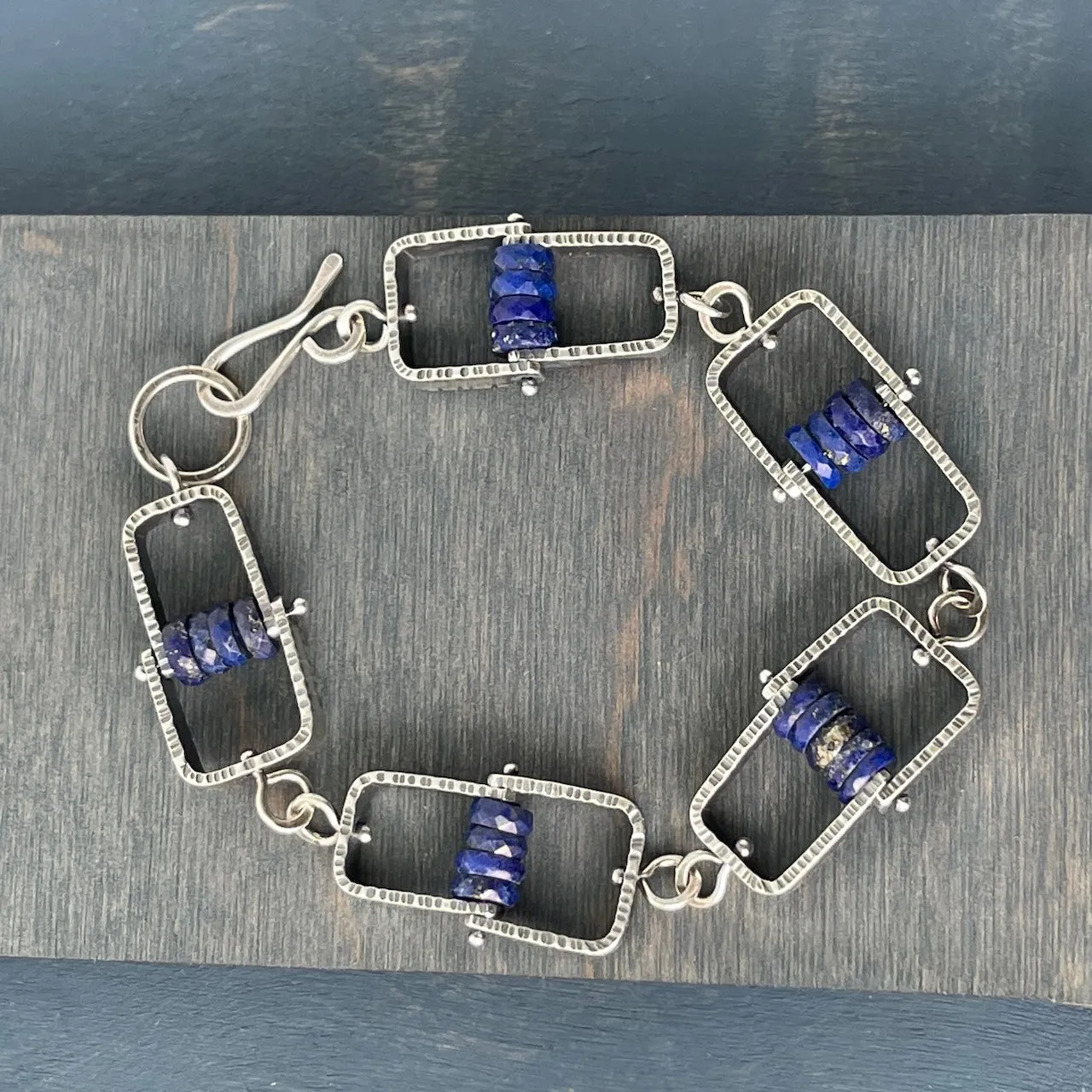 Lapis Lazuli Climb Bracelet