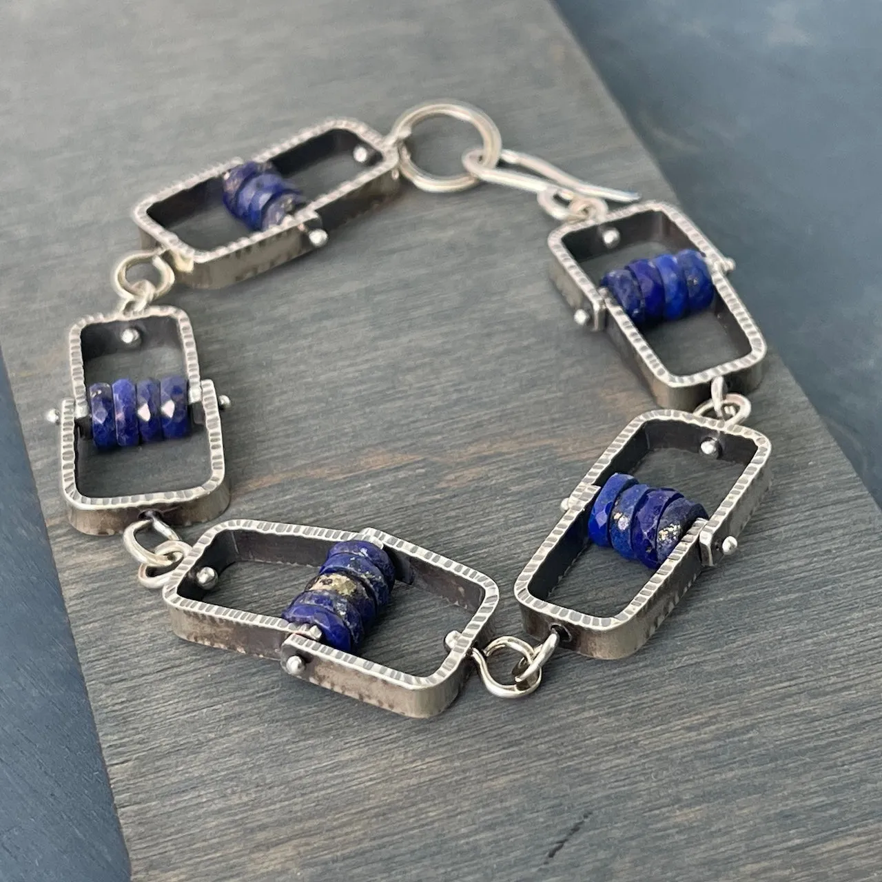 Lapis Lazuli Climb Bracelet