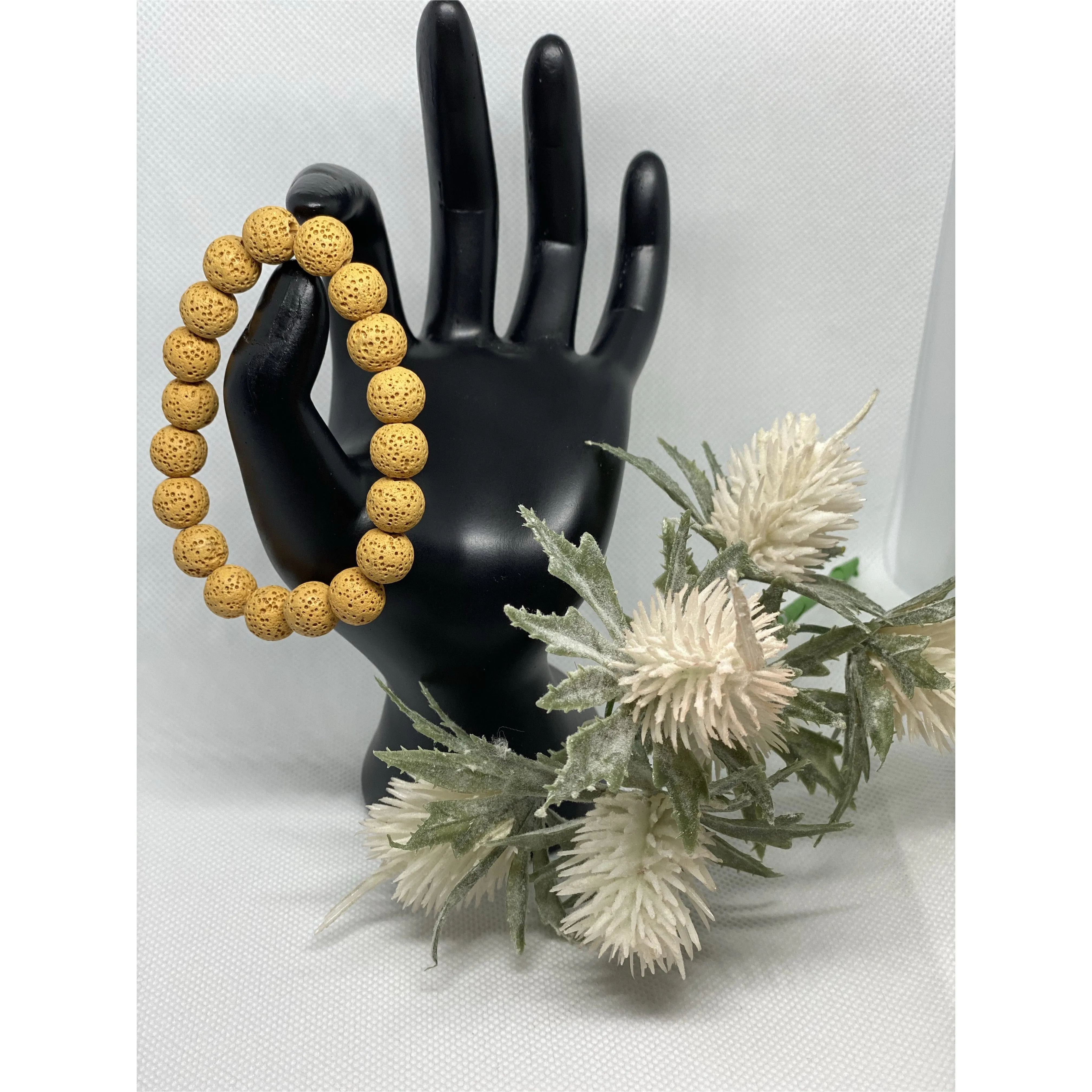 Lava stone bracelet