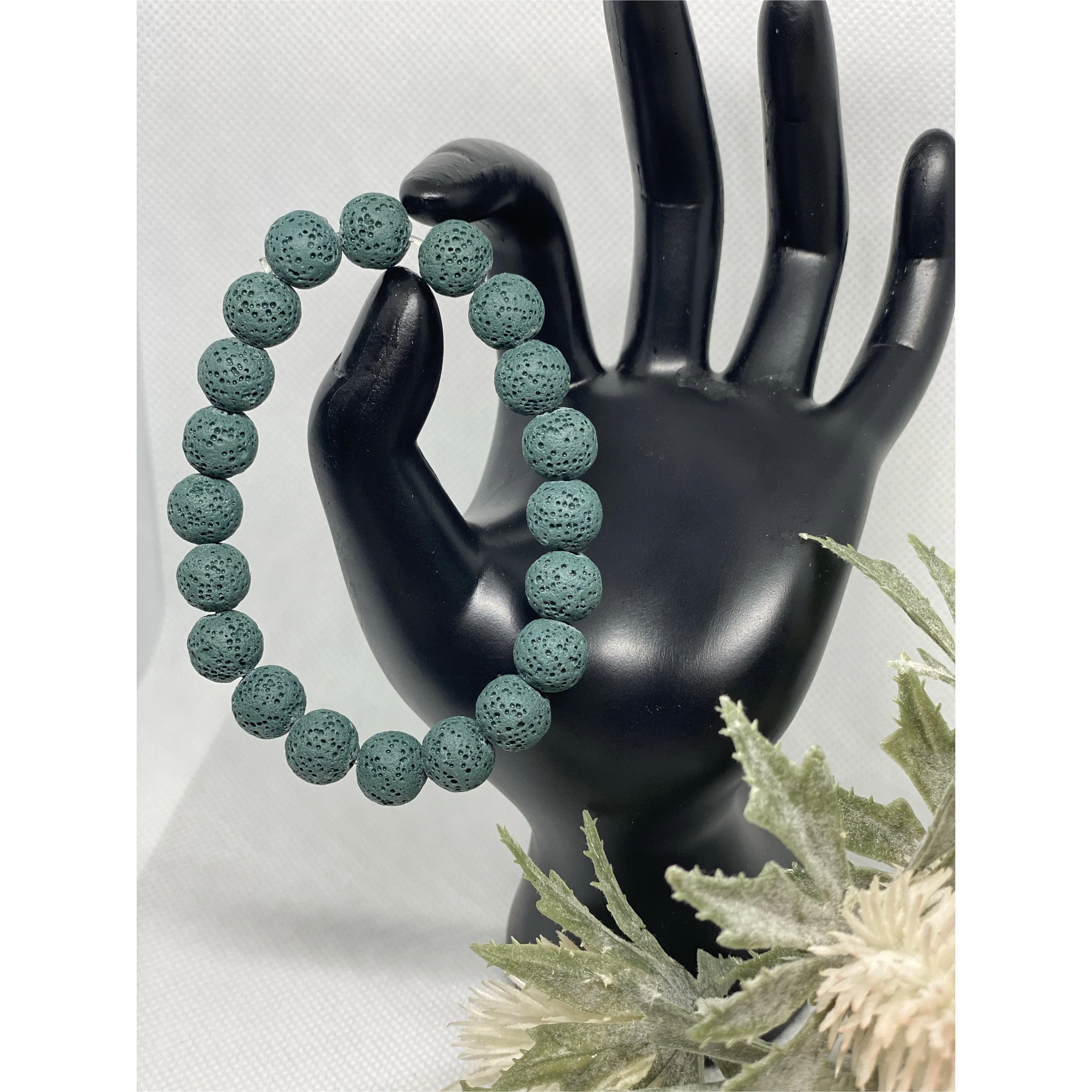Lava stone bracelet