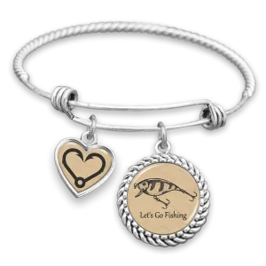 Let's Go Fishing Charm Bracelet