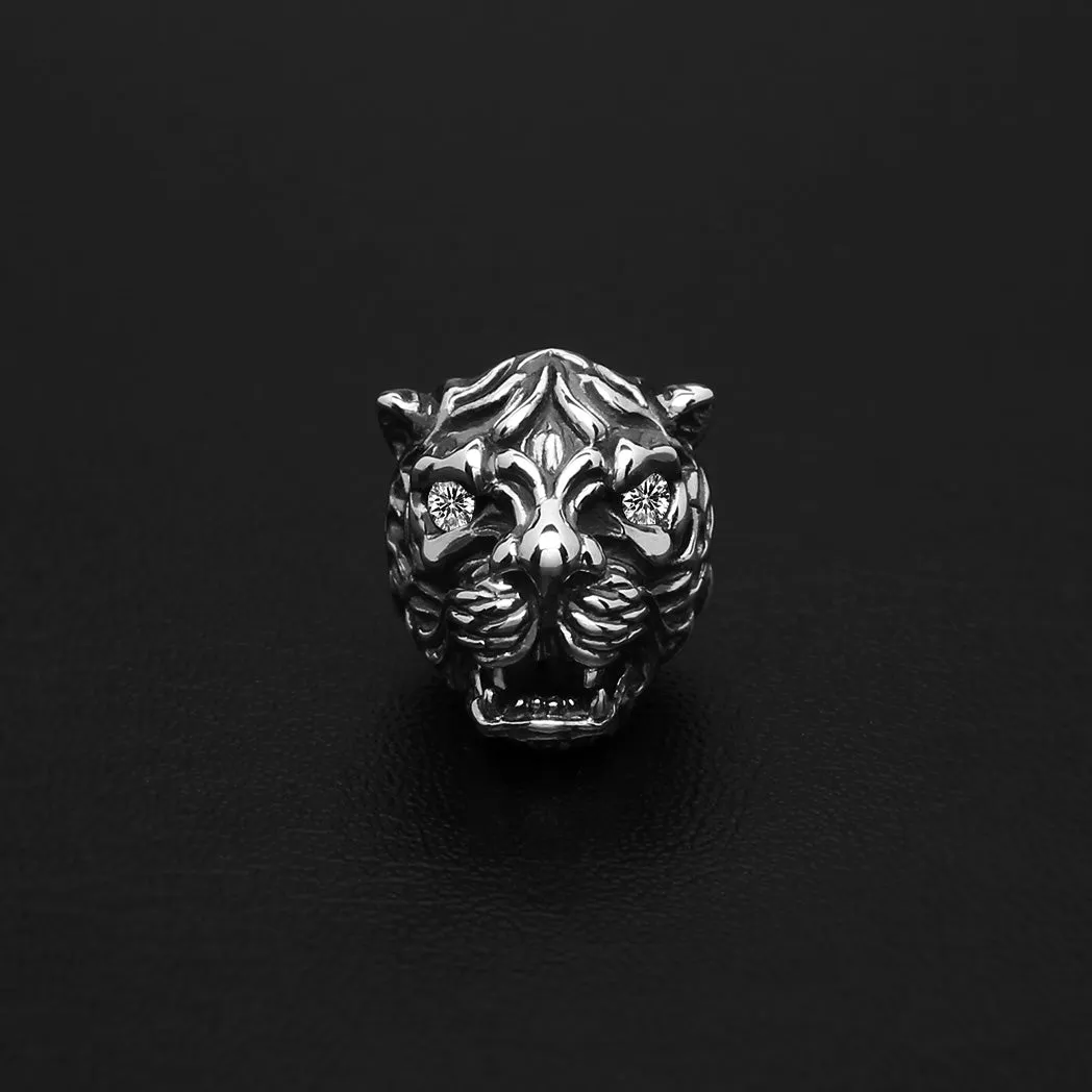 Lucien Tiger Gem Bead
