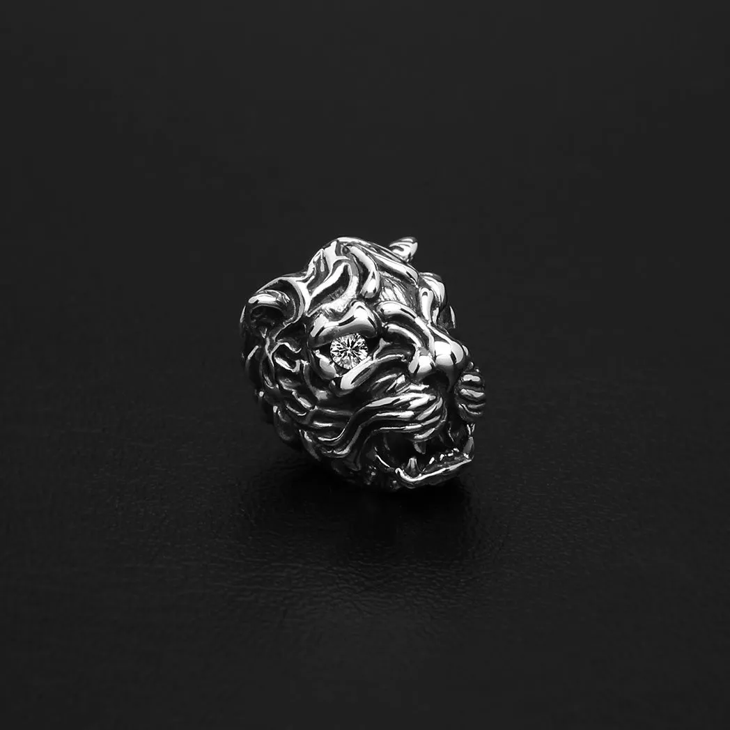 Lucien Tiger Gem Bead
