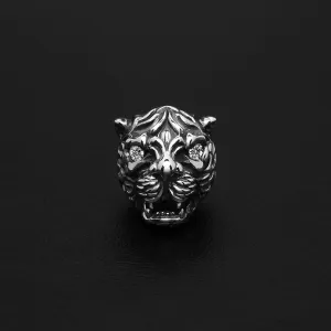 Lucien Tiger Gem Bead
