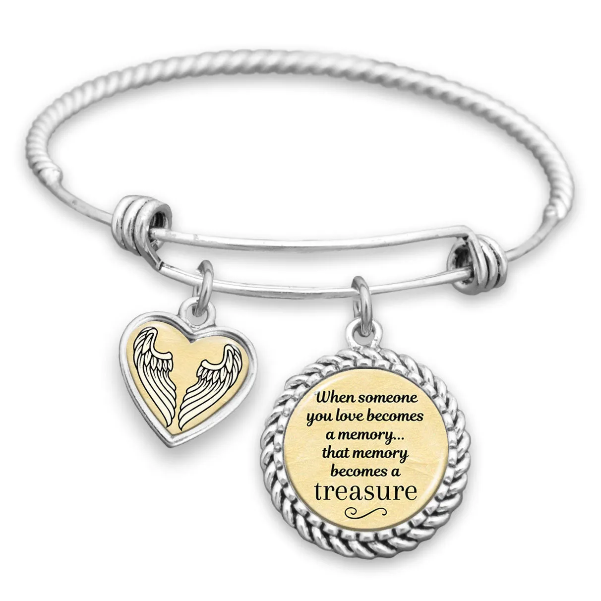 Memory Becomes A Treasure Charm Bracelet