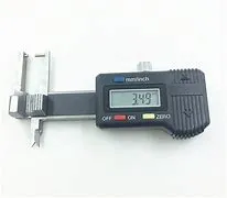 Mini Pocket Circular Digital Jewelry Gem Thickness Gauge