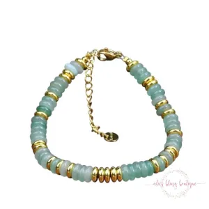 Minimalist Glow Bracelet in Green