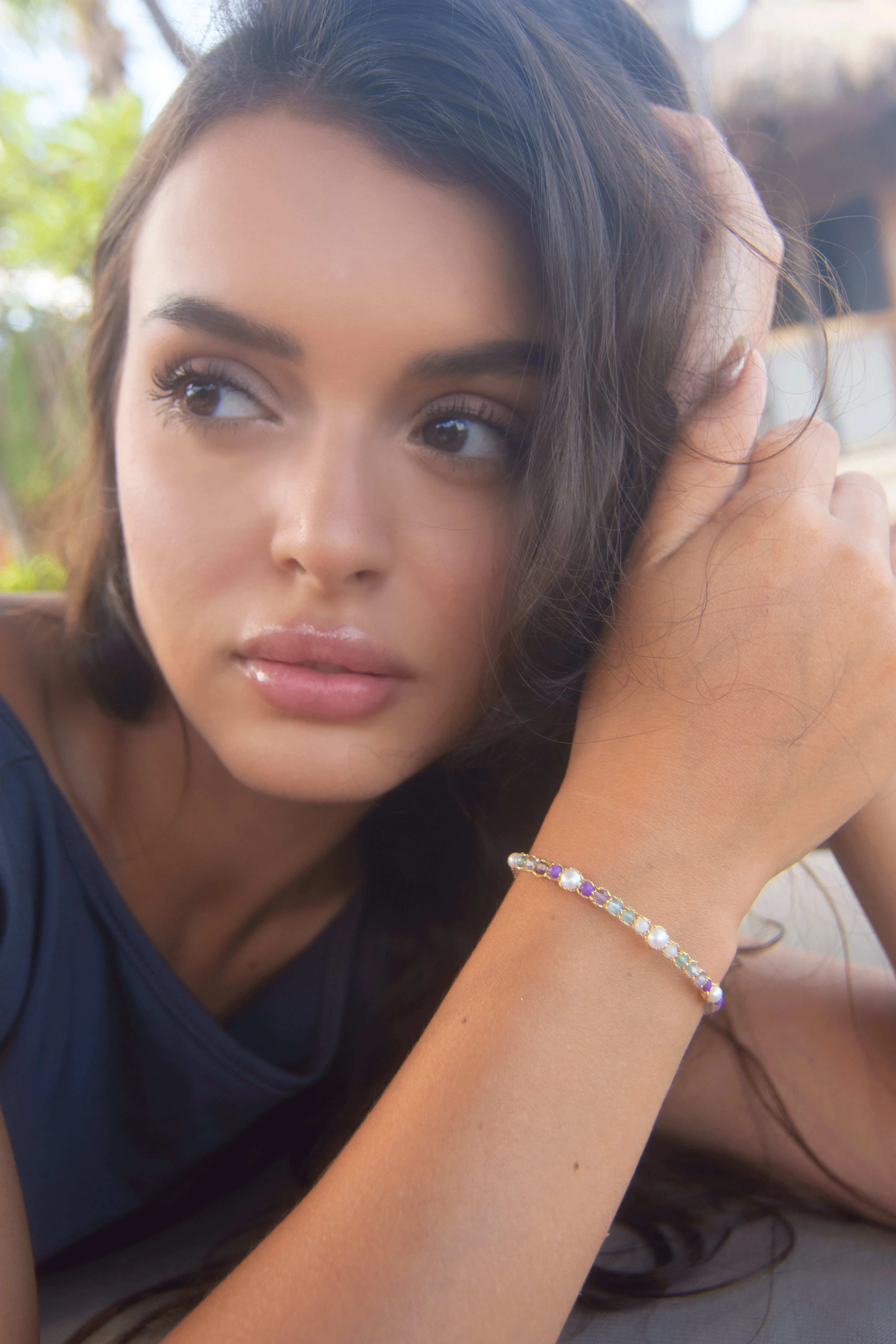 Moon Lunar Eclipse  Bracelet | Gold