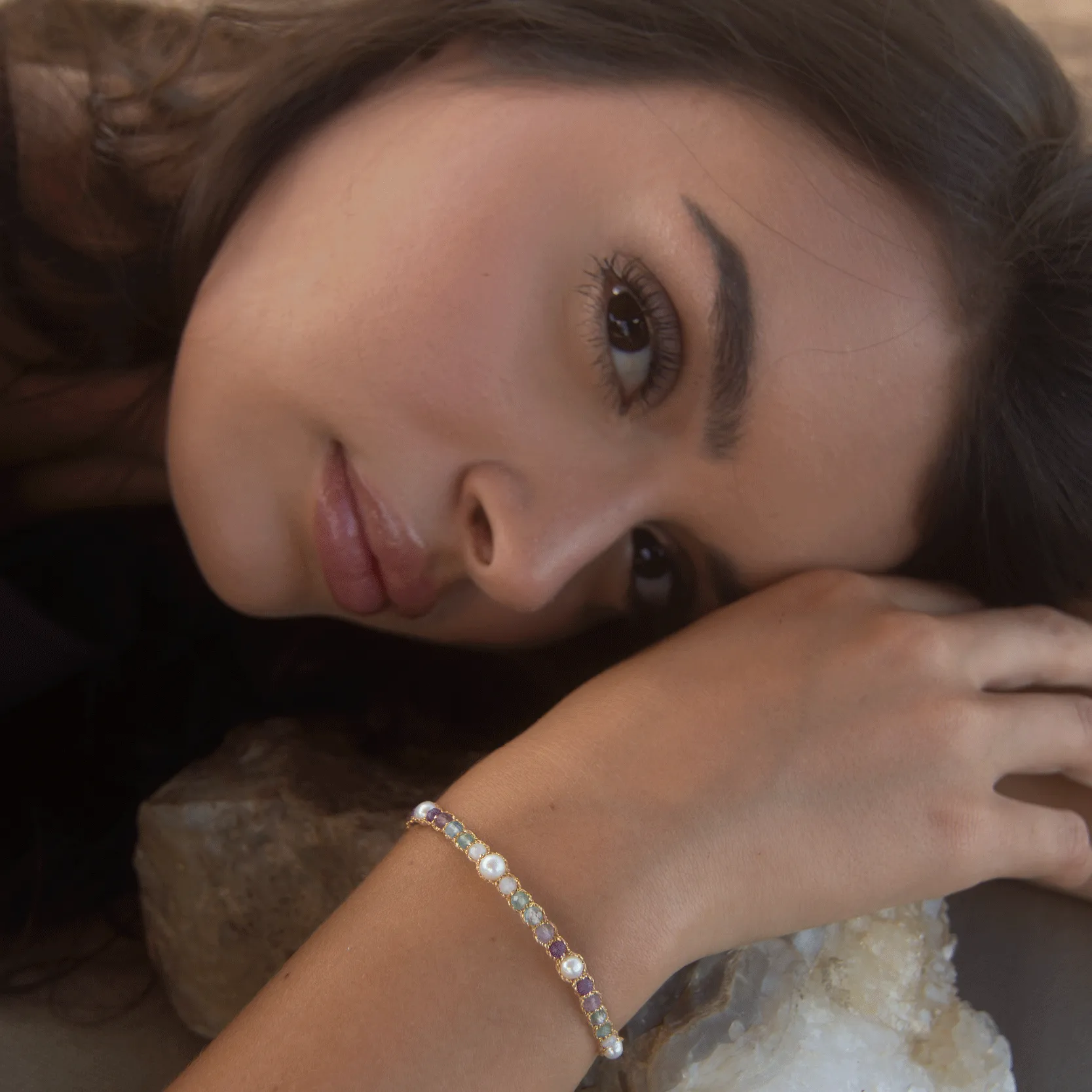Moon Lunar Eclipse  Bracelet | Gold