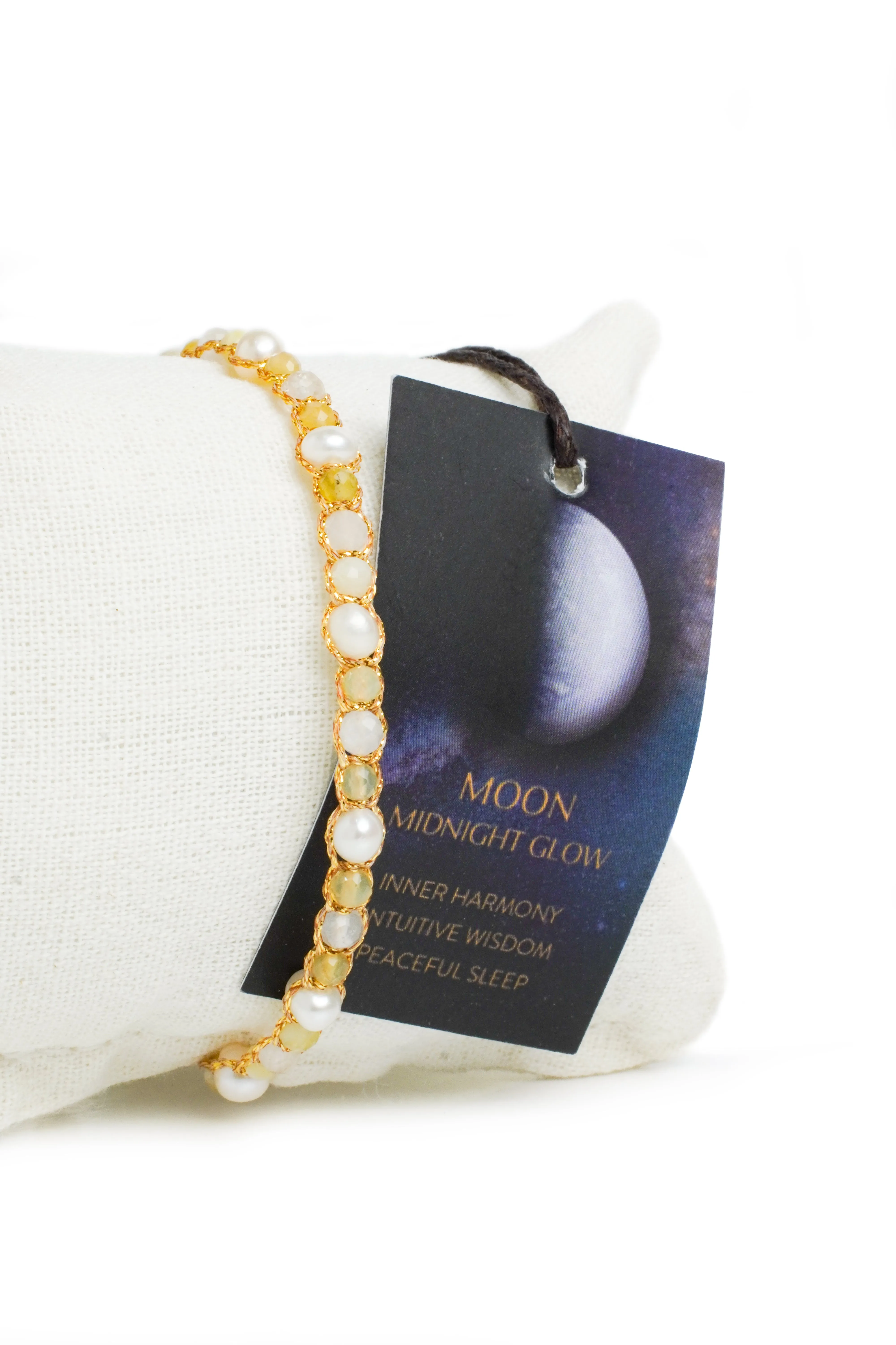 Moon Midnight Glow Bracelet | Gold