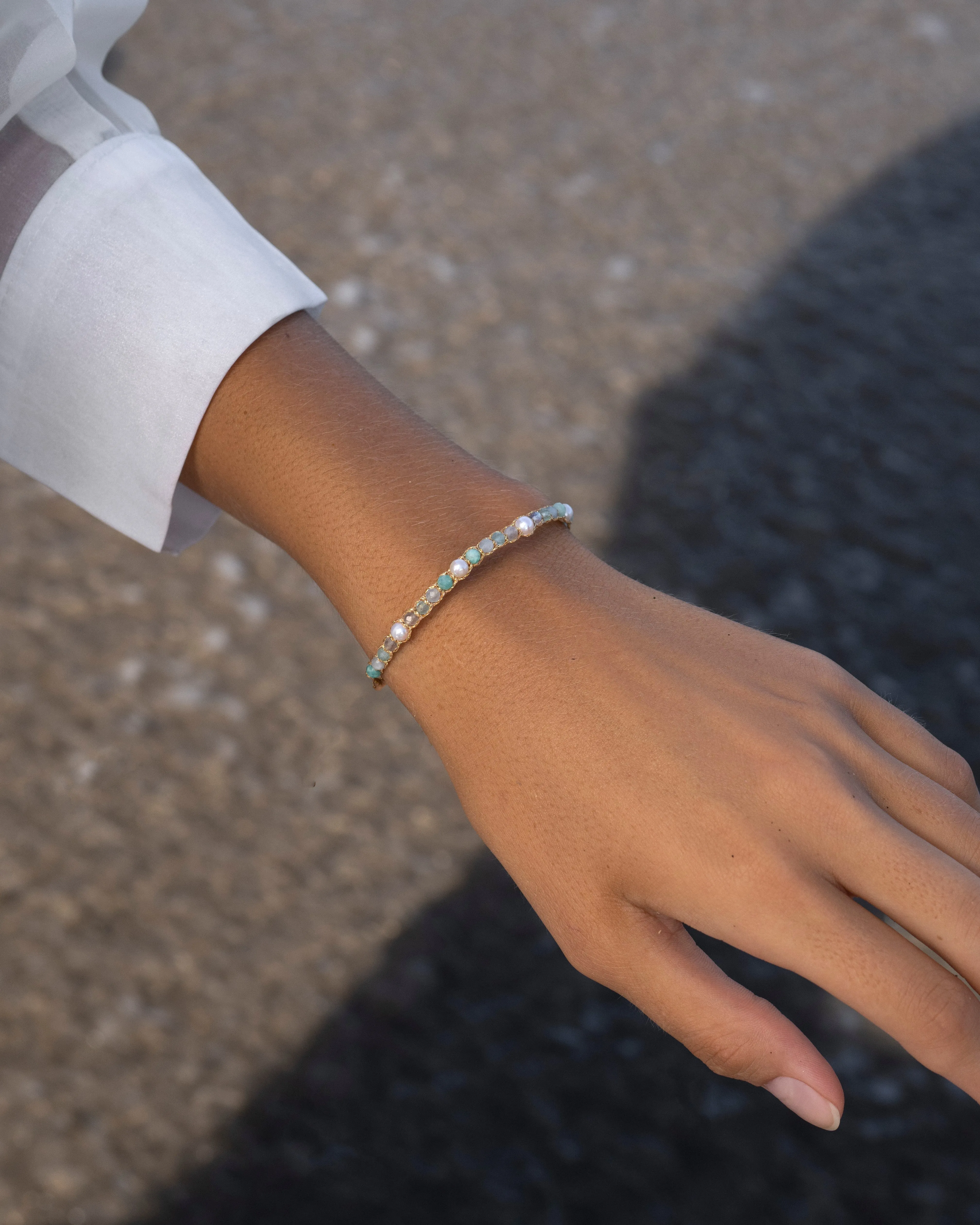 Moon Velvet Moon Bracelet | Gold