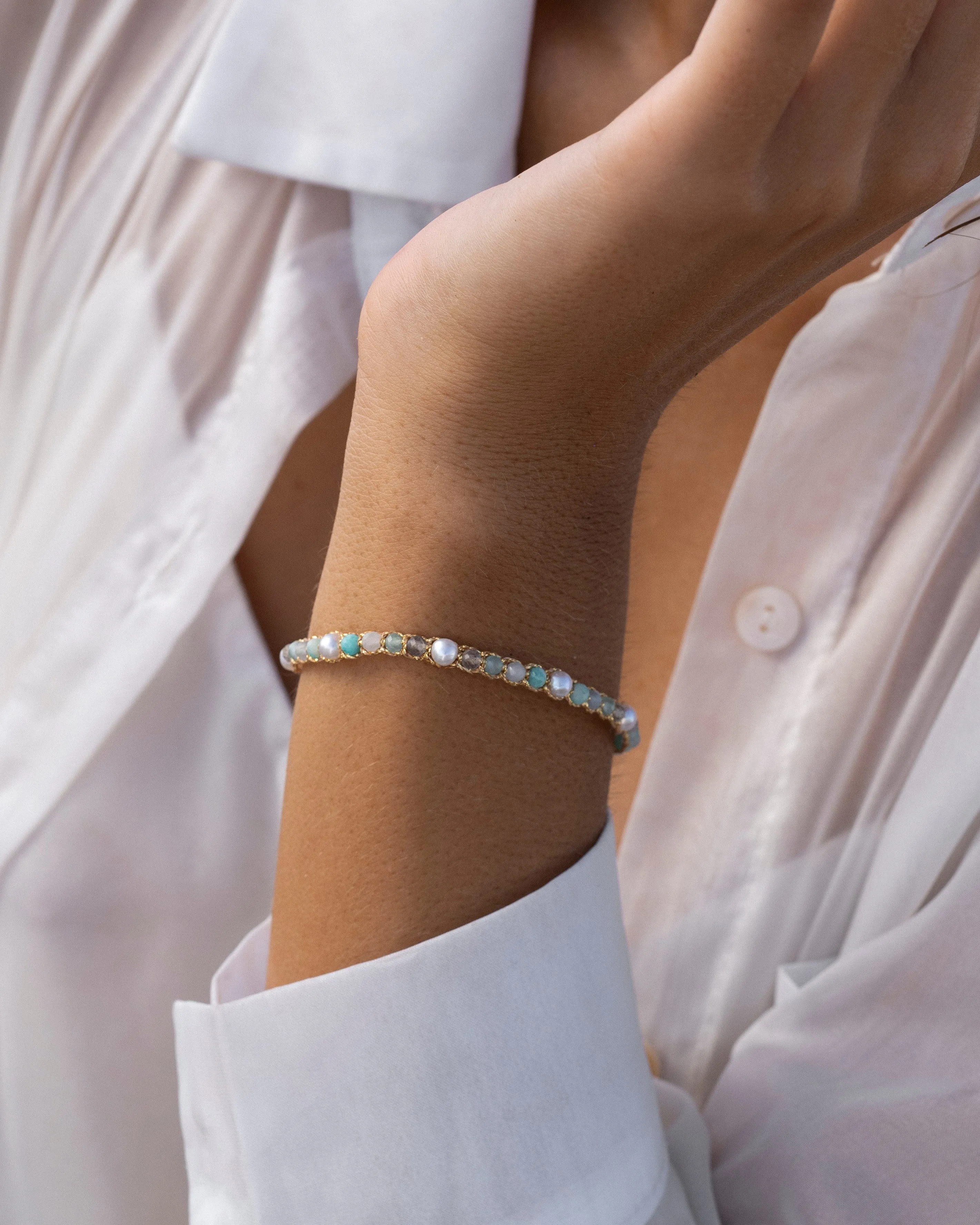 Moon Velvet Moon Bracelet | Gold