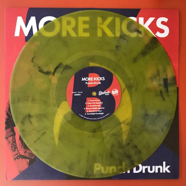More Kicks –  Punch Drunk [GREEN NOISE EXCLUSIVE Green/Black VINYL] – New LP