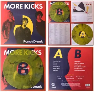 More Kicks –  Punch Drunk [GREEN NOISE EXCLUSIVE Green/Black VINYL] – New LP