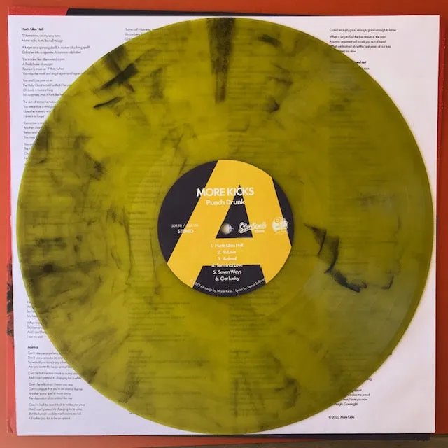 More Kicks –  Punch Drunk [GREEN NOISE EXCLUSIVE Green/Black VINYL] – New LP