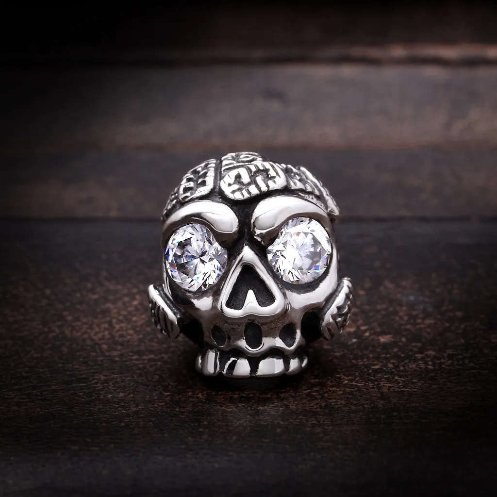 Mr. International Skull Gem Bead