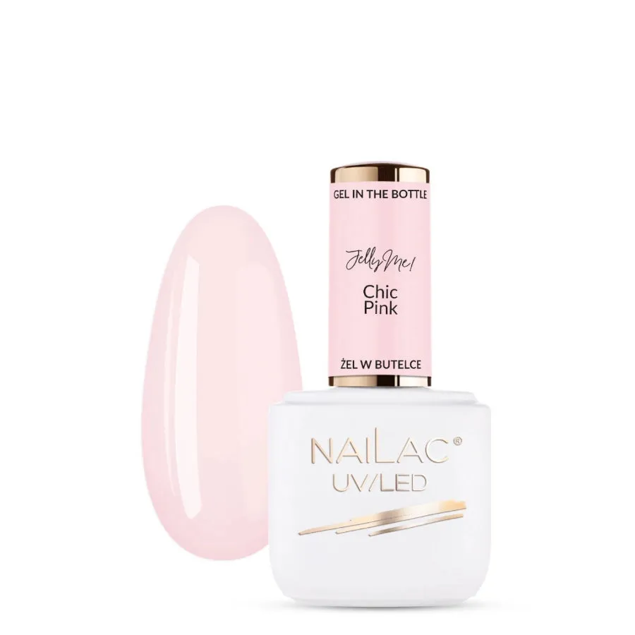 NaiLac Jelly Me! UV/LED Gel Nail Polish Chic Pink